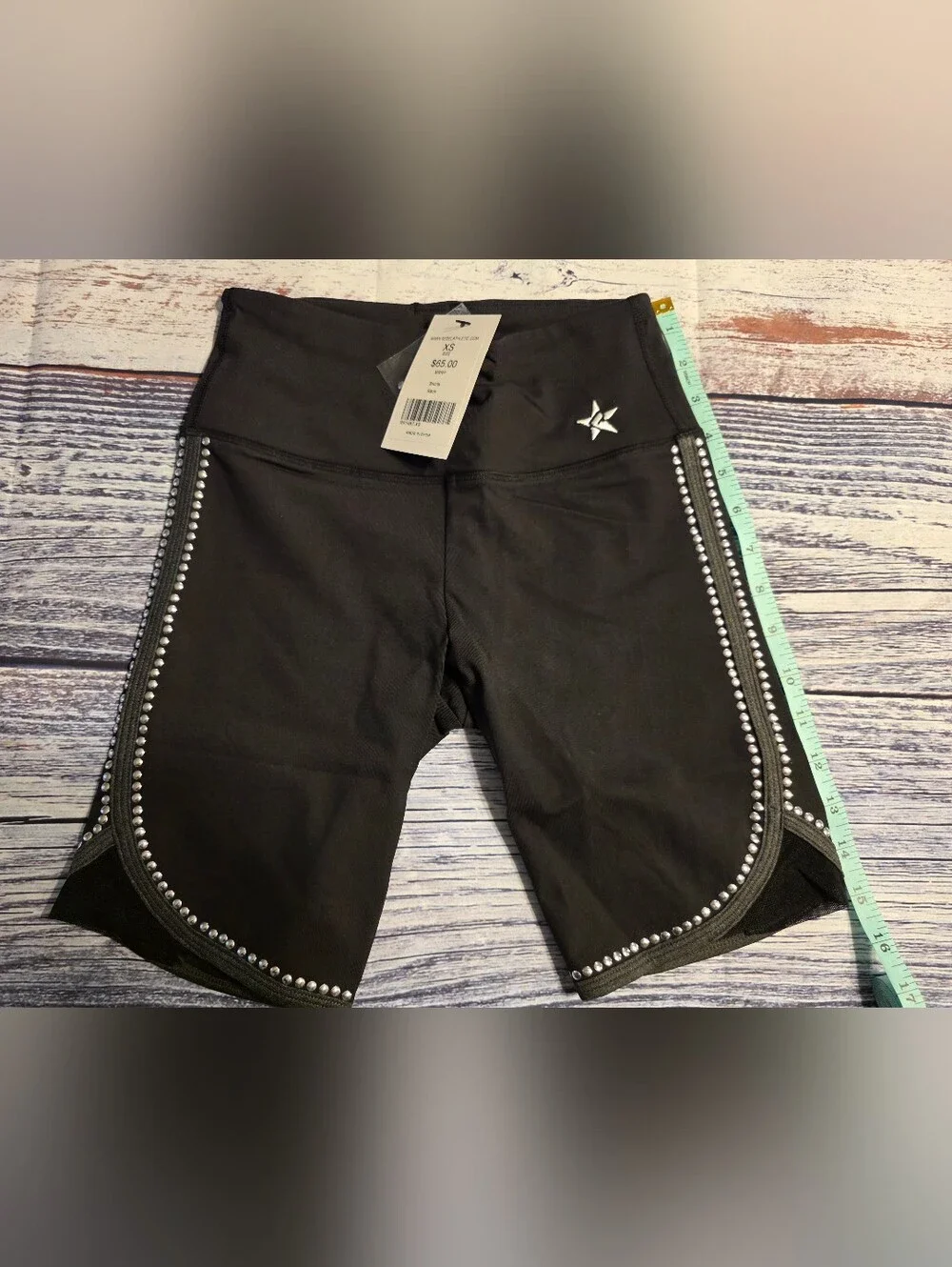 Rebel Athletic AXS High Rise Bike Shorts